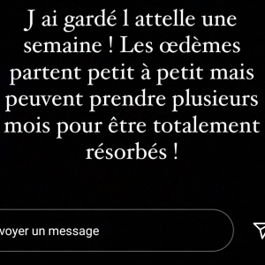 Nadège Lacroix répond aux questions de ses fans sur Instagram, le 16 décembre 2020