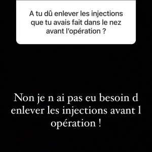 Nadège Lacroix répond aux questions de ses fans sur Instagram, le 16 décembre 2020