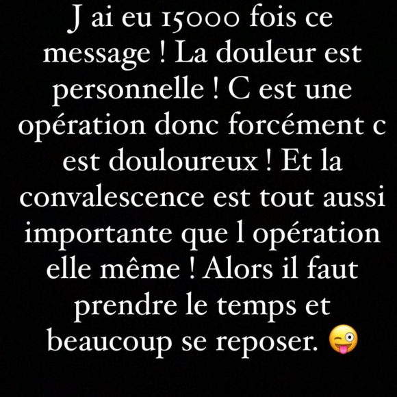 Nadège Lacroix répond aux questions de ses fans sur Instagram, le 16 décembre 2020