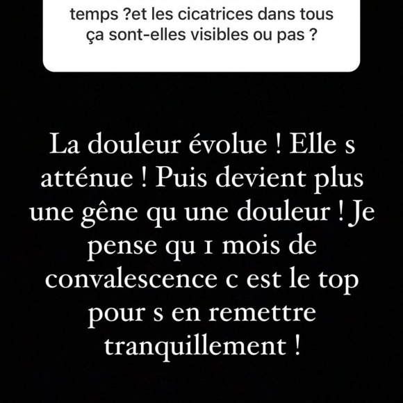 Nadège Lacroix répond aux questions de ses fans sur Instagram, le 16 décembre 2020