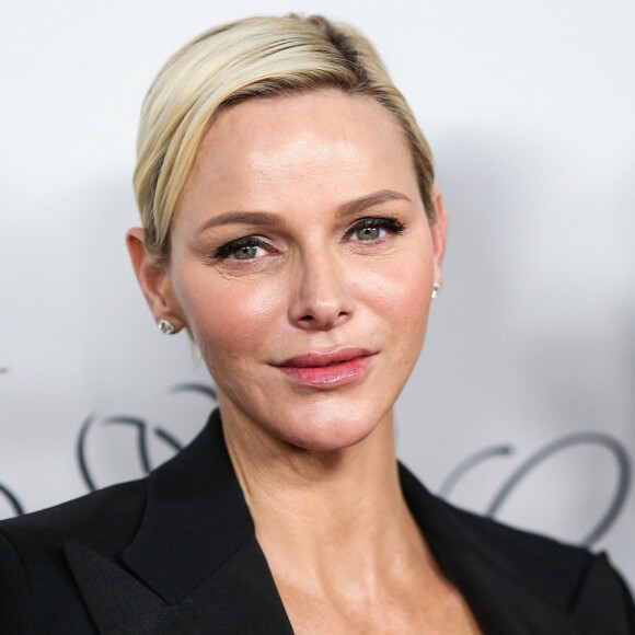 La princesse Charlene de Monaco à la soirée Princess Grace Awards au Paramount Studios à Los Angeles, le 24 octobre 2017 