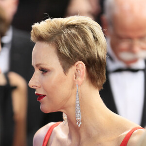 La princesse Charlène de Monaco - Soirée des Laureus World Sport Awards 2017 à Monaco le 14 février 2017. 