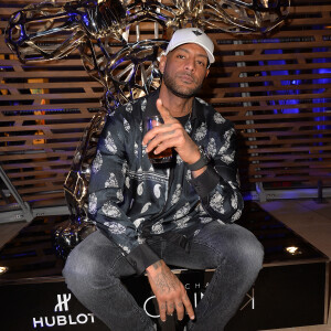 Booba - People à la soirée "Hublot loves Art" par la marque Hublot à la Fondation Louis Vuitton à Paris. © Veeren / Bestimage