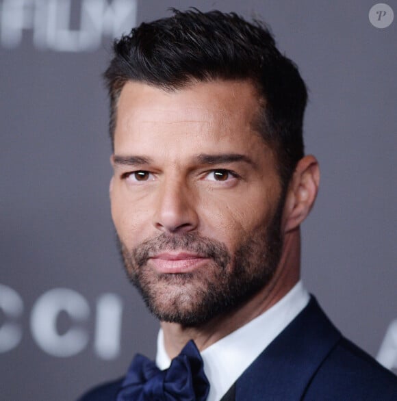 Ricky Martin au photocall de la soirée "2019 LACMA Art + Film Gala" au Los Angeles County Museum of Art. Los Angeles.