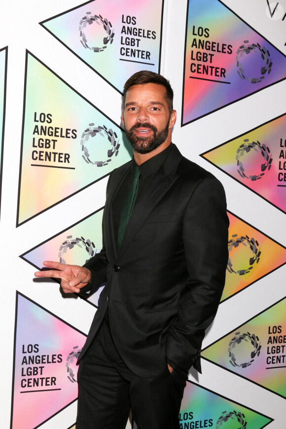 Ricky Martin au 49ème gala d'anniversaire annuel LA LGBT à l'hôtel Beverly Hilton à Beverly Hills, le 23 septembre 2018 