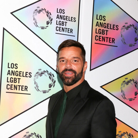 Ricky Martin au 49ème gala d'anniversaire annuel LA LGBT à l'hôtel Beverly Hilton à Beverly Hills, le 23 septembre 2018 