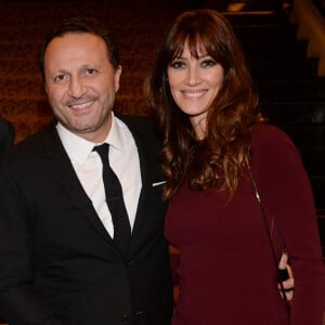 Arthur (Jacques Essebag) et sa compagne Mareva Galanter - Dîner de gala et vente aux enchère pour l'association "Sauveteurs sans frontières" ("Qui sauve une vie sauve l'humanité") à l'hôtel du collectionneur à Paris, France. © Rachid Bellak/Bestimage