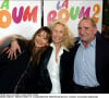 Sophie Marceau, Brigitte Fossey et Claude Brasseur à la sortie du DVD "La Boum" en 2003.