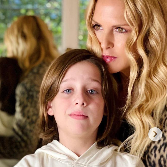 Rachel Zoe et son fils aîné Skyler, ce mois-ci.