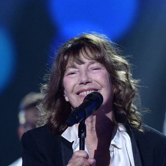 Exclusif - Jane Birkin - Enregistrement de l'émission "300 Choeurs chantent pour les Fêtes", qui sera diffusée le 24 décembre sur France 3, à Paris. Le 14 septembre 2020 © Tiziano Da Silva / Bestimage 