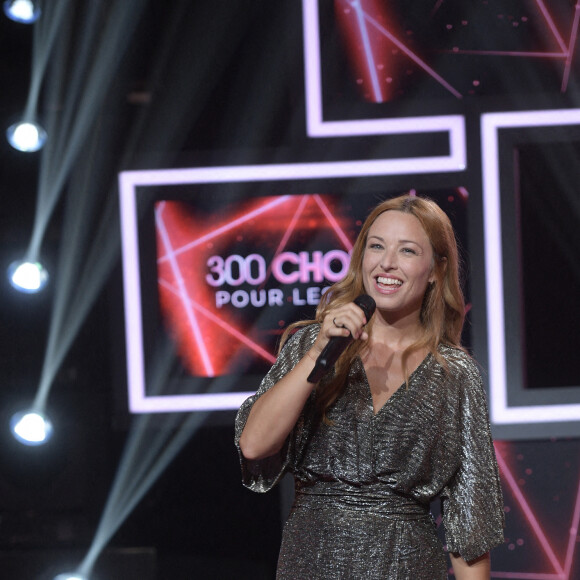 Exclusif - Natasha St Pier - Enregistrement de l'émission "300 Choeurs chantent pour les Fêtes", qui sera diffusée le 24 décembre sur France 3, à Paris. Le 14 septembre 2020 © Tiziano Da Silva / Bestimage 