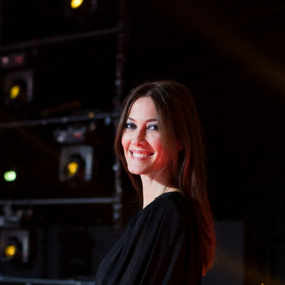 Exclusif - Mareva Galanter - Backstage de l'enregistrement de l'émission "300 Choeurs chantent pour les Fêtes", qui sera diffusée le 24 décembre sur France 3, à Paris. Le 14 septembre 2020 © Tiziano Da Silva / Bestimage 