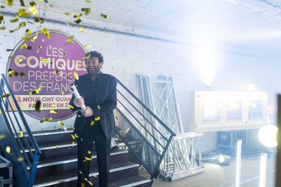 Olivier de Benoist - Enregistrement de l'émission "Les comiques préférés des Français - Ils nous ont quand même fait rire en 2020" au Dôme de Paris (Palais des Sports) à Paris, qui sera diffusée sur France 2 le 26 décembre © Pierre Perusseau/Bestimage