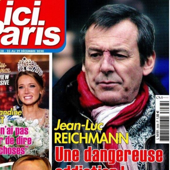 Couverture du magazine "Ici Paris" du 23 décembre 2020
