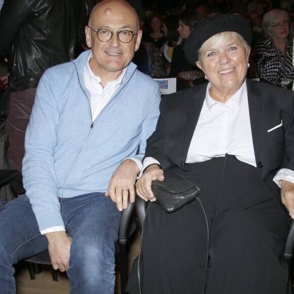 Mimie Mathy et son mari Benoist Gérard - Soirée de clôture du 22ème Festival des créations télévisuelles de Luchon. Le 8 février 2020 © Christophe Aubert via Bestimage