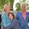 Exclusif - Sophie Cluzel avec sa fille julia et son mari Bruno - Concert de Paris sur le Champ de Mars à l'occasion de la Fête Nationale à Paris © Gorassini-Perusseau-Ramsamy/Bestimage