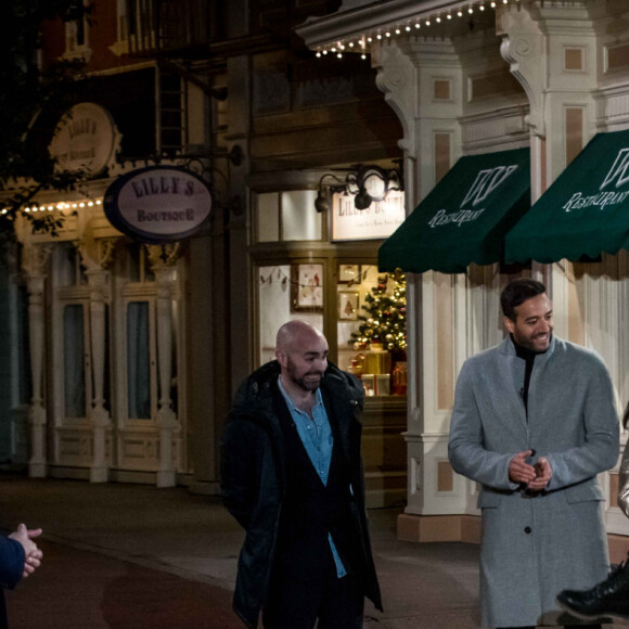 Exclusif - Nikos Aliagas, Julien Arruti, Tarek Boudali, Vanessa Guide, Philippe Lacheau - Enregistrement de l'émission "Toute la musique qu'on aime" à Disneyland Paris, qui sera diffusée sur TF1 le 31 décembre © Cyril Moreau / Bestimage