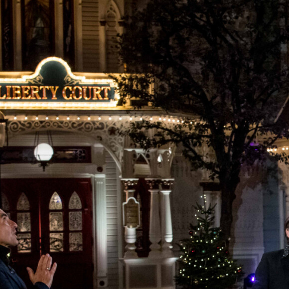 Exclusif - Nikos Aliagas, Thomas Dutronc, Elie Semoun - Enregistrement de l'émission "Toute la musique qu'on aime" à Disneyland Paris, qui sera diffusée sur TF1 le 31 décembre © Cyril Moreau / Bestimage