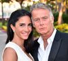 Exclusif - Franck Dubosc, l'acteur et humoriste français, et son épouse, Danièle, portant une parure de bijoux signée Messika, durant le 5eme gala annuel de l'unité d'Antibes Juan les Pins, Vallauris, Golfe Juan, de la Croix Rouge française dans le cadre du prestigieux hôtel Eden Roc au Cap d'Antibes. © Bruno Bébert/Bestimage