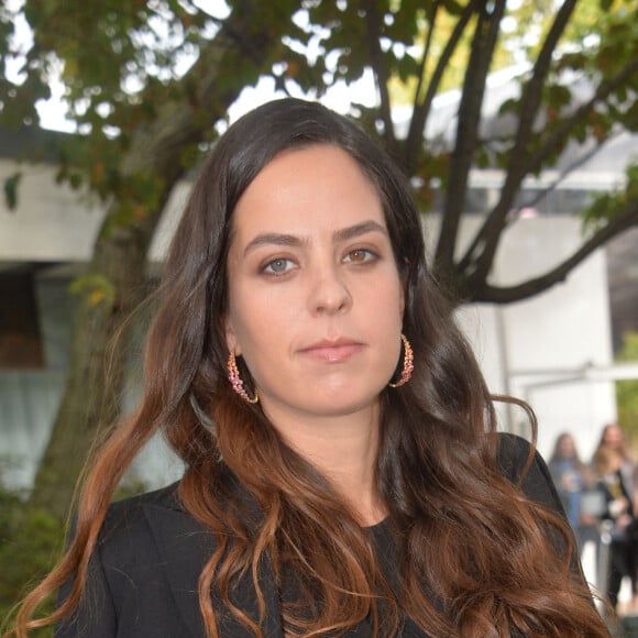 Anouchka Delon enceinte - Arrivées au défilé Elie Saab "Collection Prêt-à-Porter Printemps/Eté 2020" lors de la Fashion Week de Paris (PFW), le 28 septembre 2019. © Veerren Ramsamy - Christophe Clovis / Bestimage 