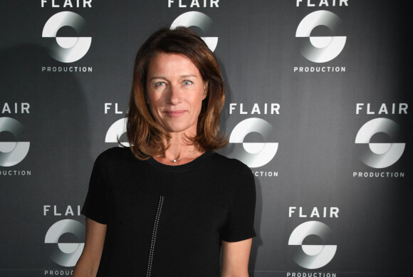 Carole Gaessler - Soirée du 10ème anniversaire de l'agence audiovisiuelle "Flair production" à l'hôtel "Le Marois" à Paris © Coadic Guirec/Bestimage