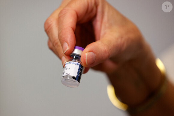 Vaccinations Pfizer-BioNTech à l'hopital René-Muret à Sevran, le 27 décembre 2020. © Thomas Samson/Pool/Bestimage 