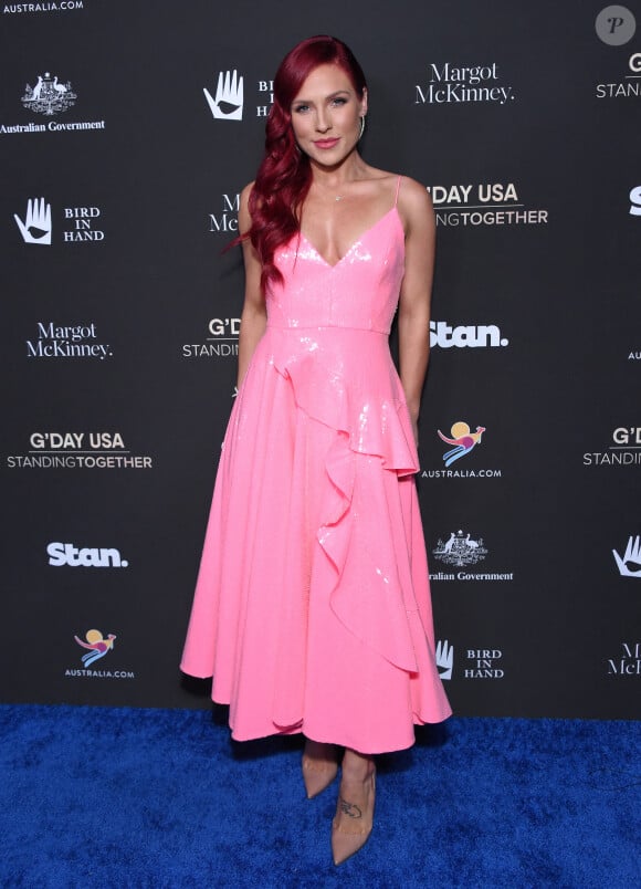 Sharna Burgess à Beverly Hills le 25 janvier 2020.