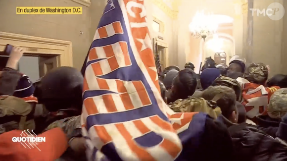 Le Capitole à Washington envahi par les partisans du président Donald Trump - Quotidien, TMC, 6 janvier 2021