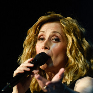 Lara Fabian en concert au Zenith de Paris, France, le 16 juin 2018. © BOV/Bestimage 