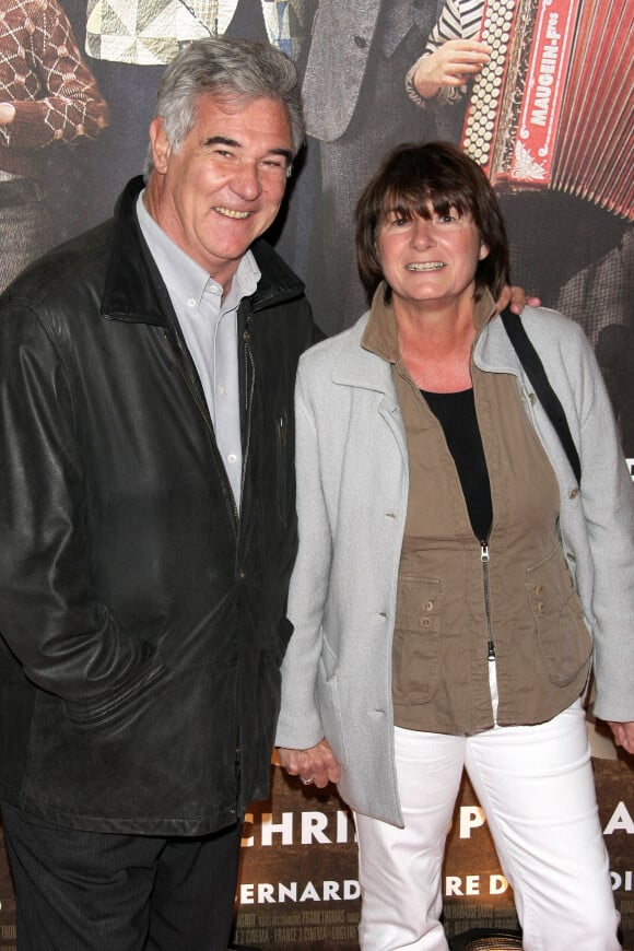 Georges Pernoud et sa femme Monique, en 2008.
