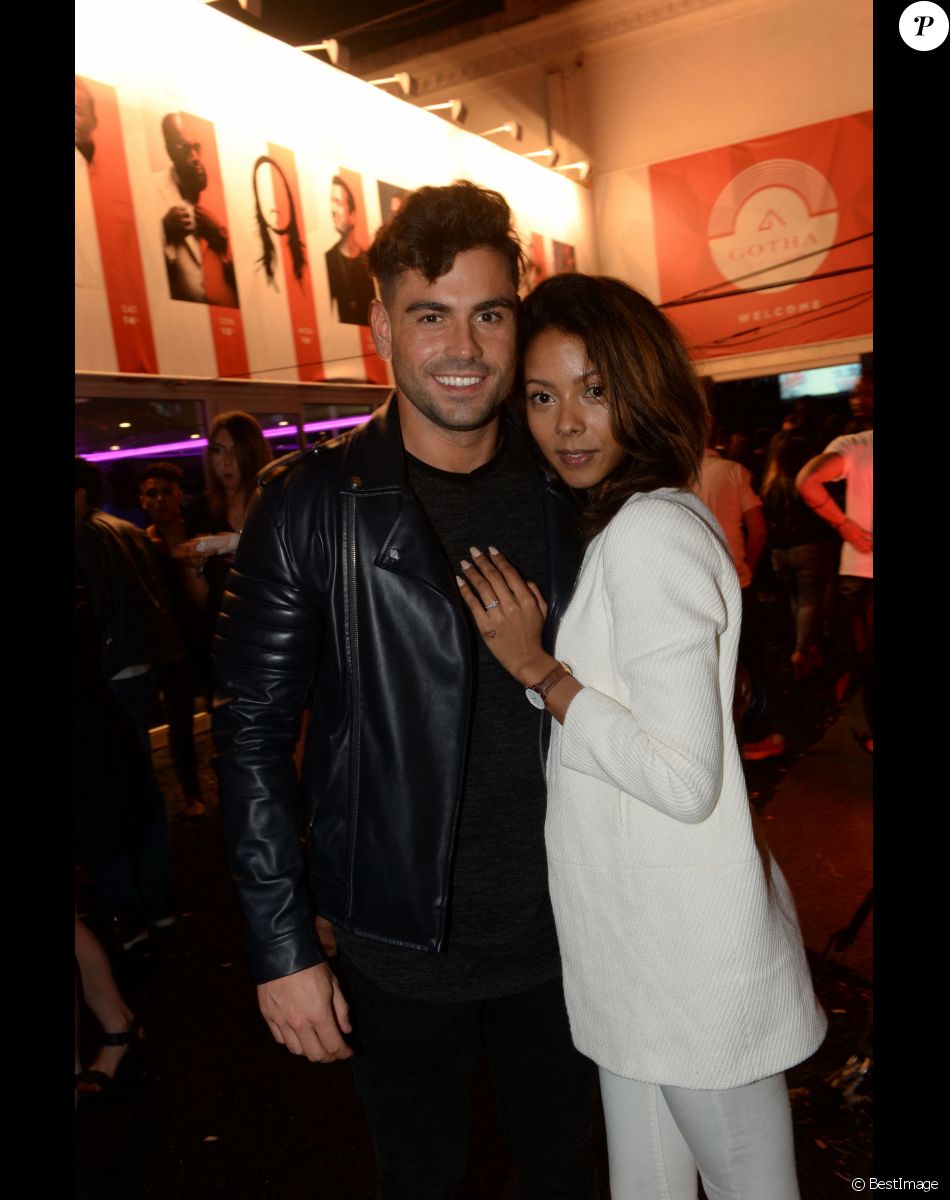 Ricardo et Nehuda (Les Anges 8) au nightclub le Gotha à Cannes pendant le 69 ème Festival International du Film de Cannes le 13 mai 2016