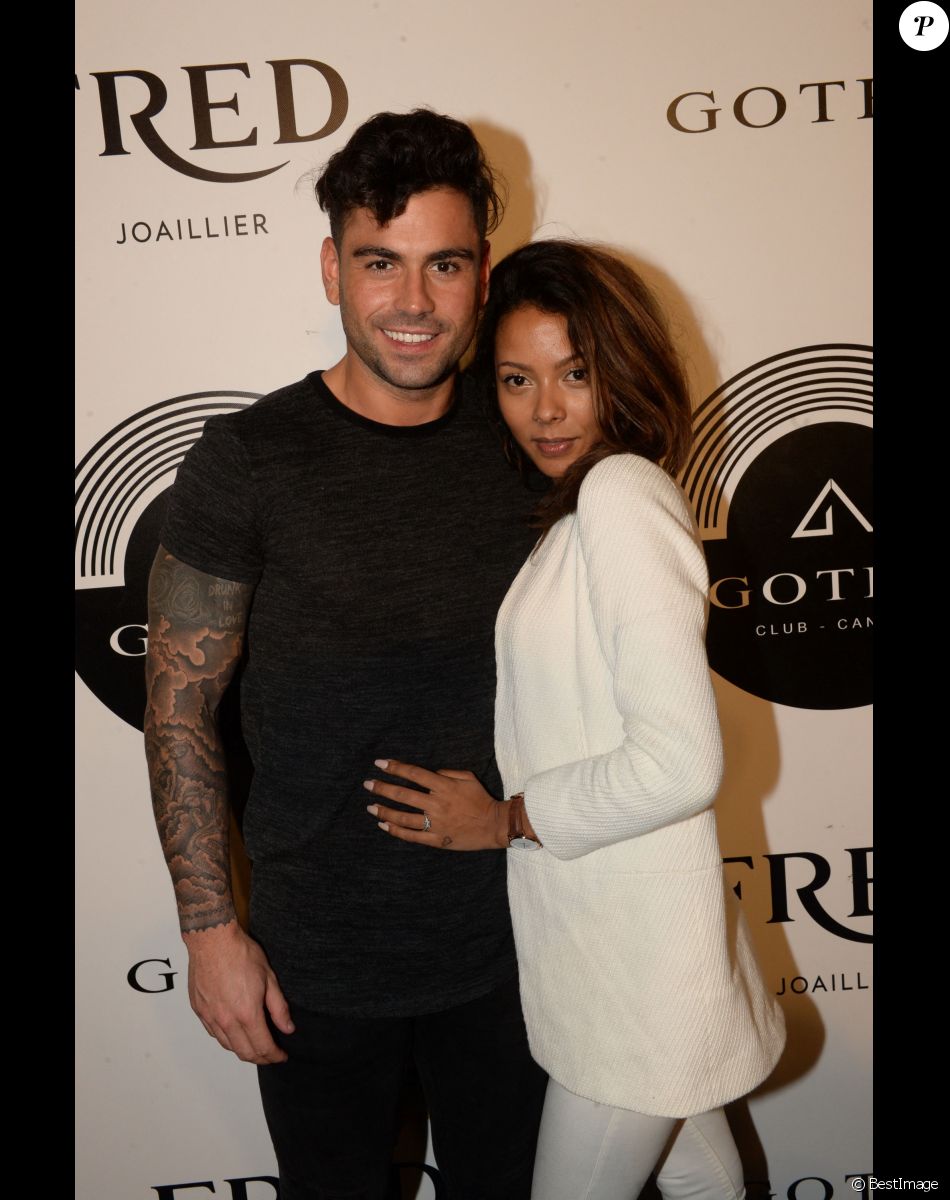 Ricardo et Nehuda (Les Anges 8) au nightclub le Gotha à Cannes pendant le 69 ème Festival International du Film de Cannes le 13 mai 2016