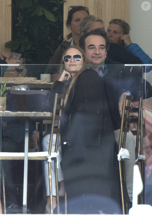 Mary-Kate Olsen et son mari Olivier Sarkozy lors du "Longines Global Champions Tour Madrid" au Club de Campo Villa de Madrid le 18 Mai 2019. 