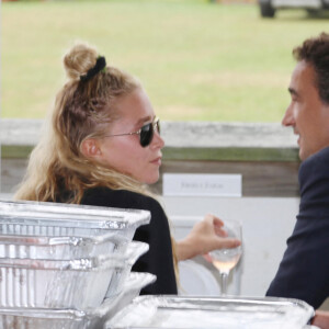 Mary Kate Olsen et Olivier Sarkozy au 38e Hampton Classic Horse Show - Grand Prix le 1er septembre 2013, à Bridgehampton, New York. 