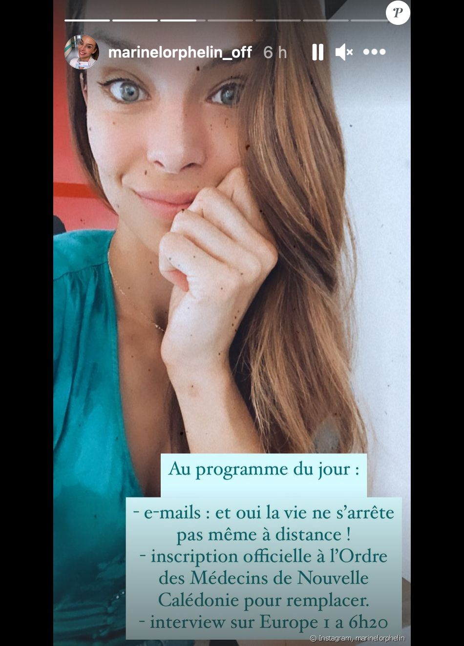 Marine Lorphelin est en Nouvelle-Calédonie où elle a retrouvé son chéri Christophe - Instagram