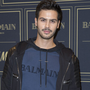 Jessé Rémond Lacroix - Présentation de la collection capsule "BALMAIN x H&M" au Palais Brongniart à Paris, le 3 novembre 2015. © Olivier Borde/Bestimage