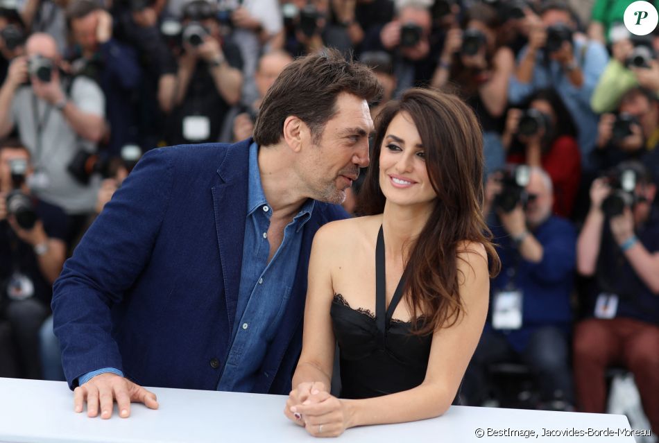 Javier Bardem et sa femme Penélope Cruz au photocall de "Everybody Knows" lors du 71e Festival International du Film de Cannes, le 9 mai 2018. © Jacovides-Borde-Moreau/Bestimage