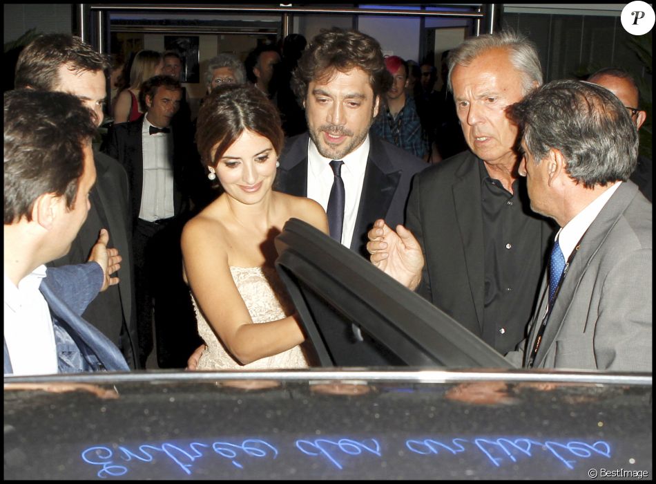 Javier Bardem, Penélope Cruz - Cérémonie de clôture du 63e Festival de Cannes. 2010.