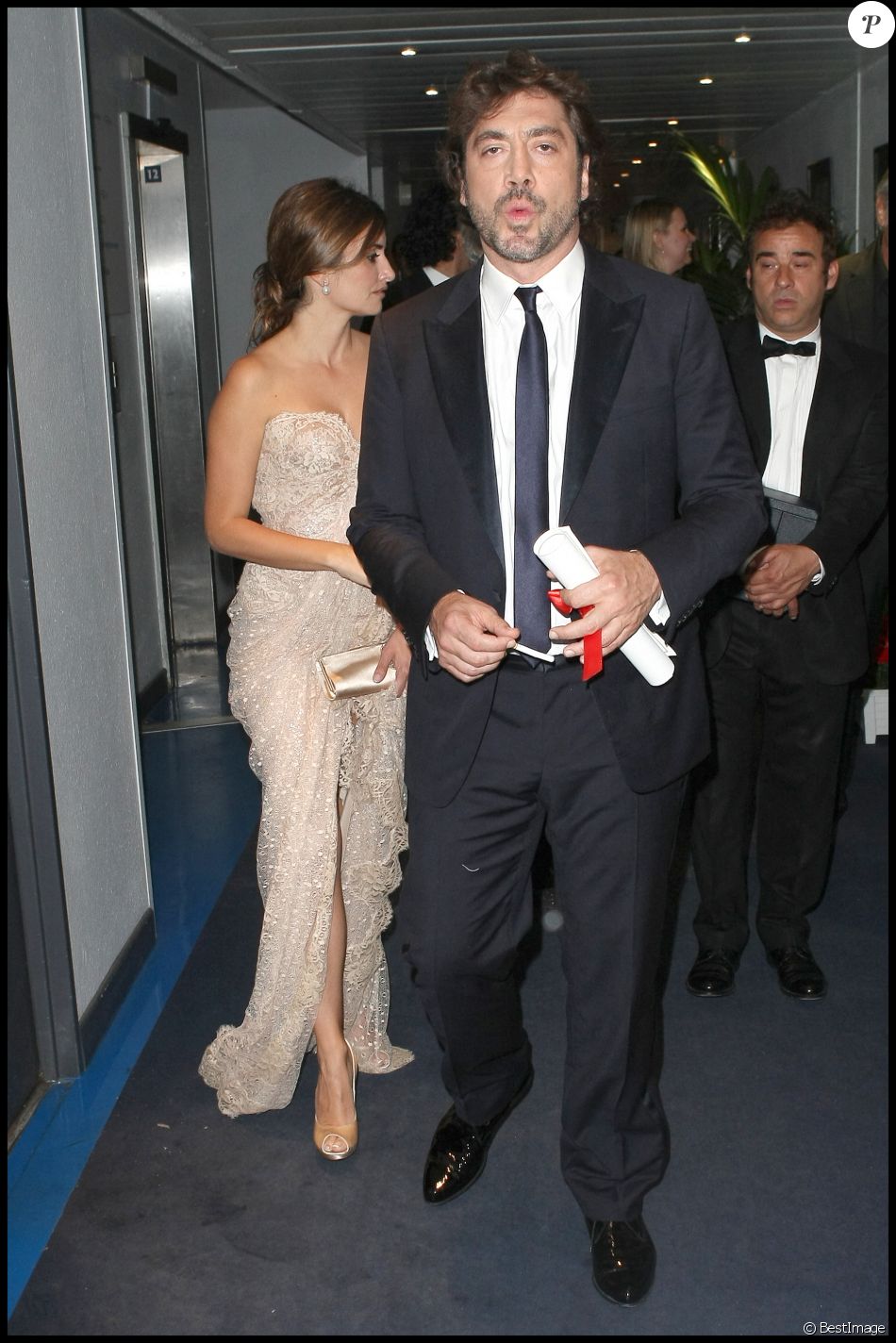 Penélope Cruz, Javier Bardem - Photocall des prix du 63 Festival de Cannes 2010.