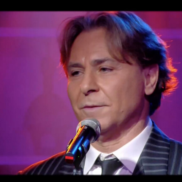 Roberto Alagna dans l'émission "C à Vous" sur France 5. Le 14 janvier 2021.
