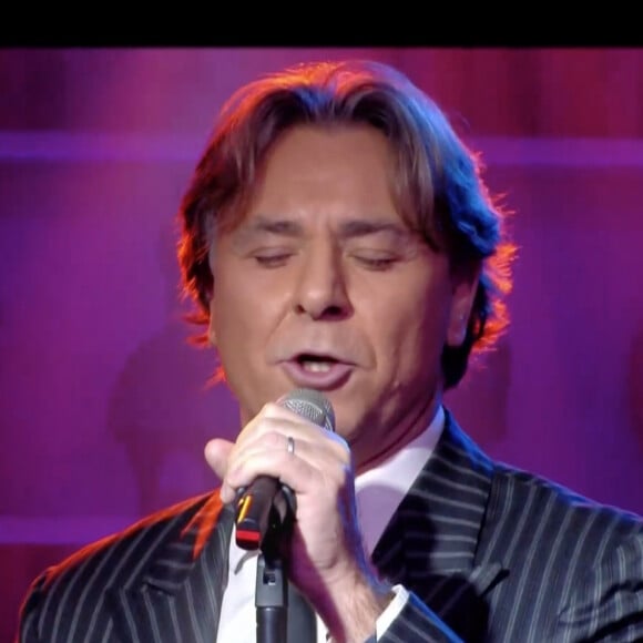 Roberto Alagna dans l'émission "C à Vous" sur France 5. Le 14 janvier 2021.