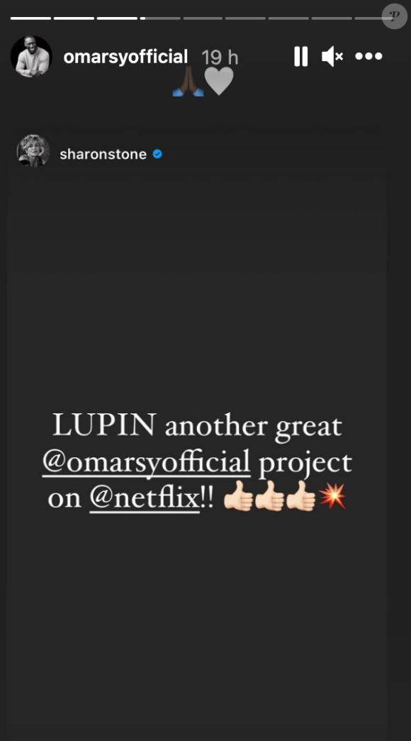 Hommages de stars pour la série Netflix "Lupin".