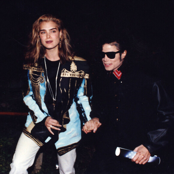 Brooke Shields et Michael Jackson.