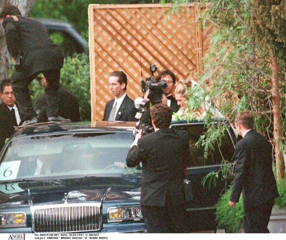 Brooke Shields lors de son mariage au tennisman Andre Agassi, le 20 avril 1997.
