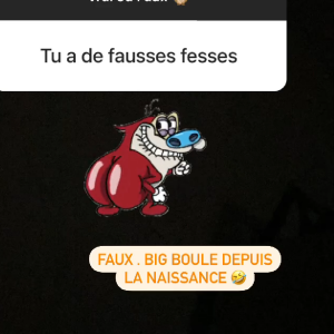 Kelly Vedovelli répond aux questions de ses fans sur Instagram, le 19 janvier 2021