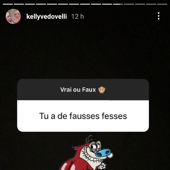 Kelly Vedovelli répond aux questions de ses fans sur Instagram, le 19 janvier 2021