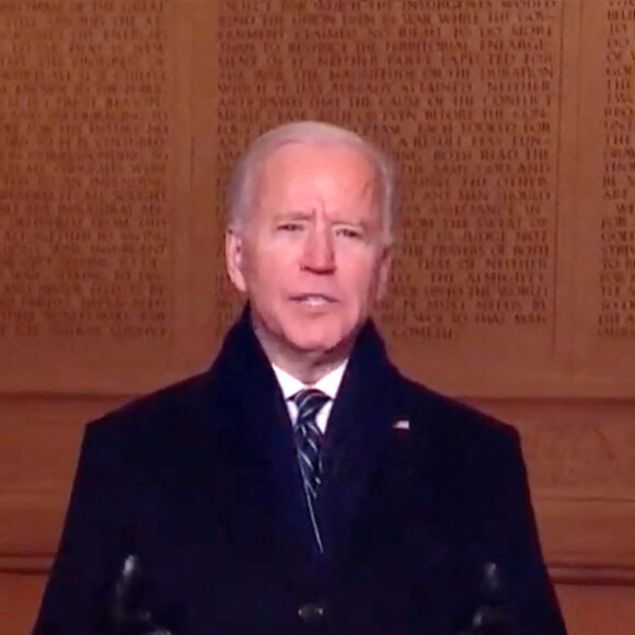 L'émission "Celebrating America", diffusée sur toutes les grandes chaînes américaines lors de la journée d'investiture du nouveau président Joe Biden. Photo by Biden Inaugural Committee via CNP/ABACAPRESS.COM