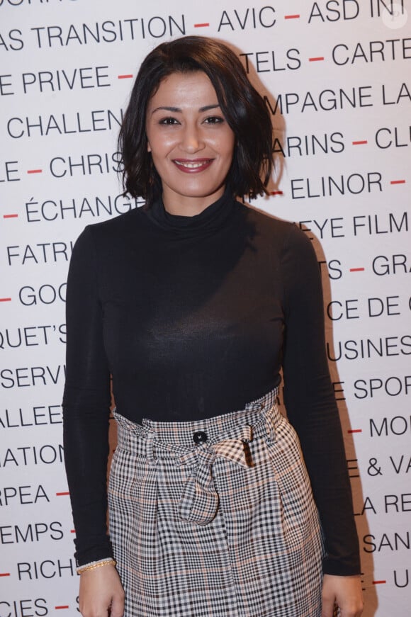 Karima Charni - Photocall du déjeuner "Chinese Business Club" au Pavillon Gabriel à Paris, à l'occasion de la journée des droits des femmes. Le 8 mars 2019 © Rachid Bellak / Bestimage