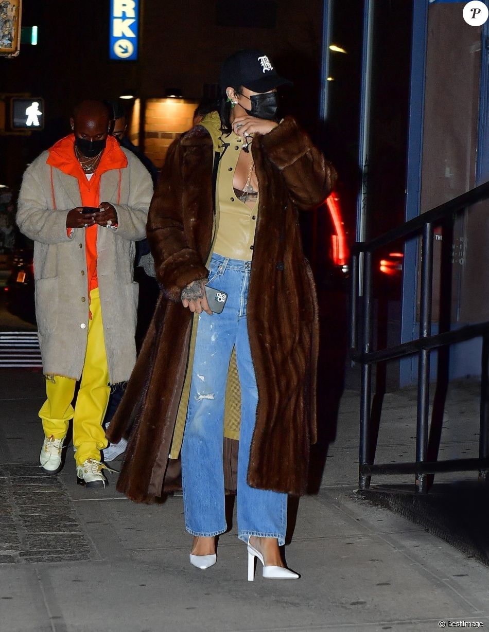 Rihanna et A$AP Rocky : Sortie discrète pour un dîner en amoureux-Photos