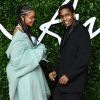 Rihanna, ASAP Rocky - Les célébrités assistent à la cérémonie "Fashion Awards" à Londres.